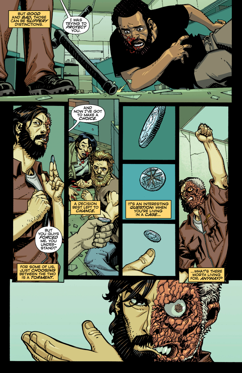Illustration for article titled Exclusive DC preview: Rucka and Montoya reunite for Convergence: The Question
